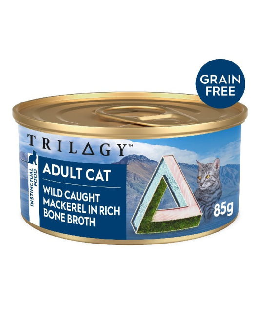 Trilogy Wild Caught Mackerel in Rich Bone Broth Wet Cat Food