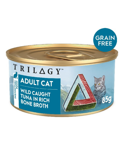 Trilogy Adult Wild Caught Tuna in Bone Broth Wet Cat Food