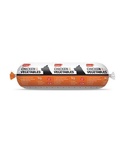 Prime100 Chicken & Vegetables Cooked Roll