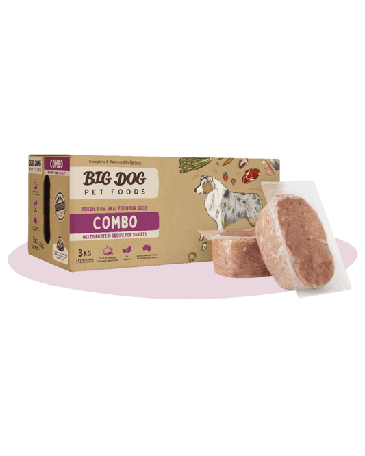 Big Dog Combo Raw Dog Food (12x250g/3kg)