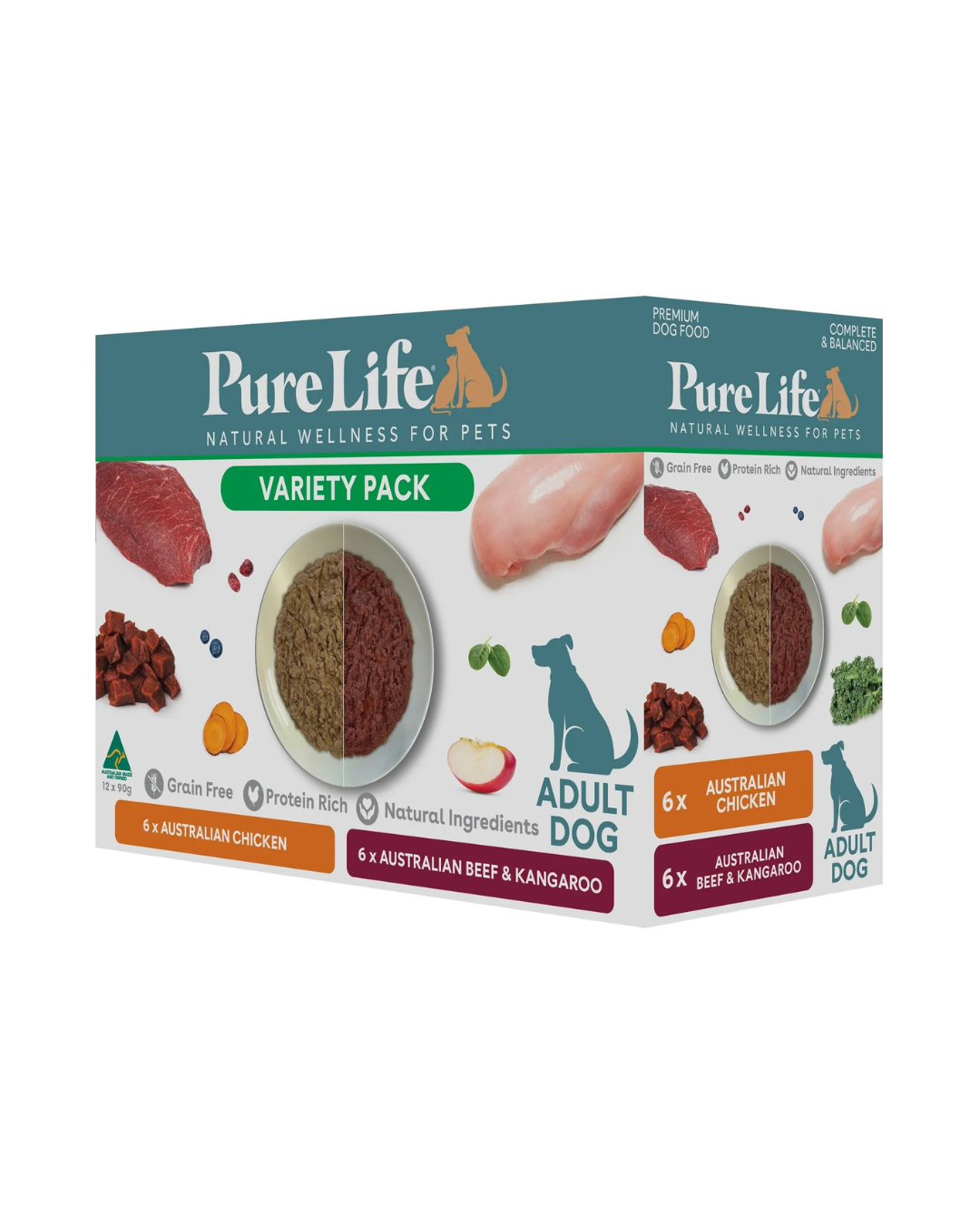 Pure Life Wet Variety Pack for Adult Dogs