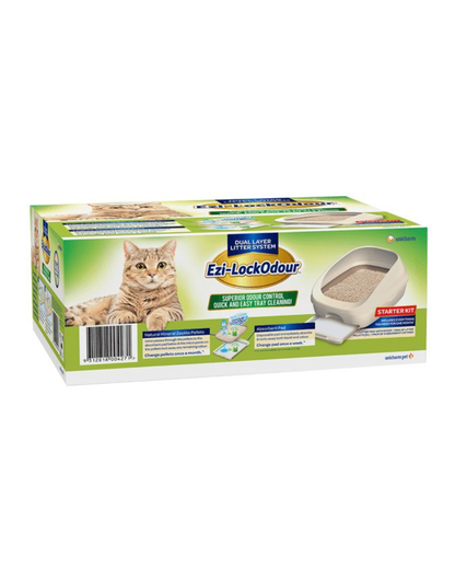 Unicharm Ezi-Lockodour Dual Layer Cat Litter System
