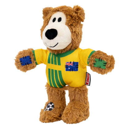 KONG Wild Knots Soccer Teddy Australian Medium Limited Edition