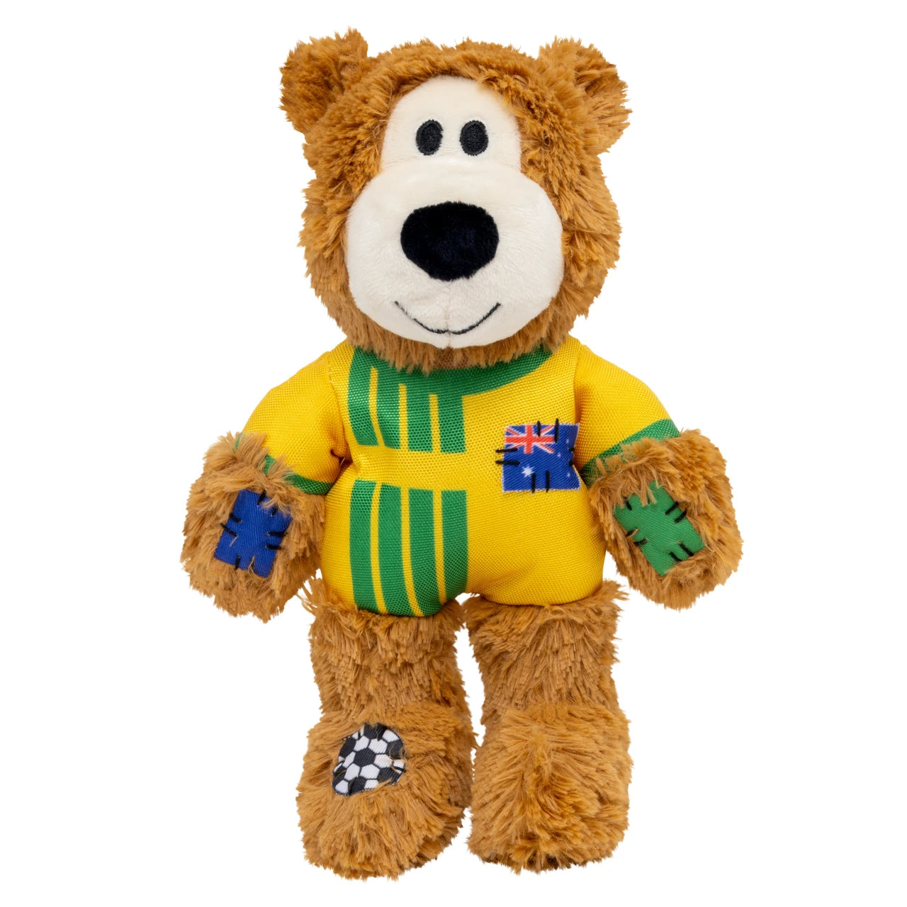 KONG Wild Knots Soccer Teddy Australian Medium Limited Edition