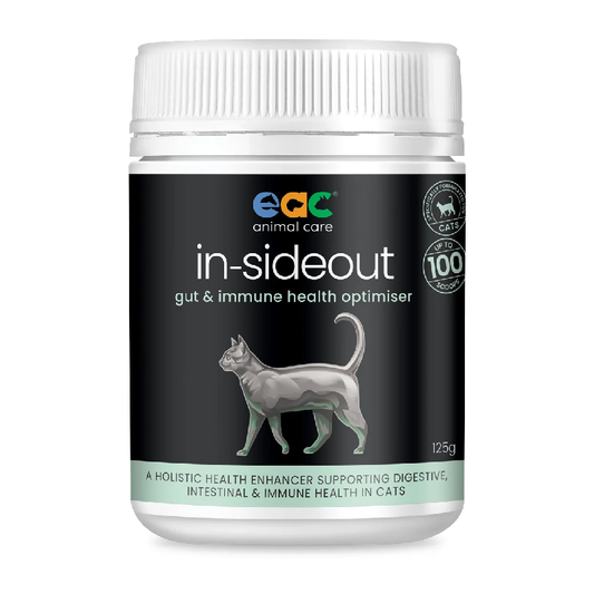 EAC Animal Care in-sideout Gut & Immune Health Optimiser for Cats 125g