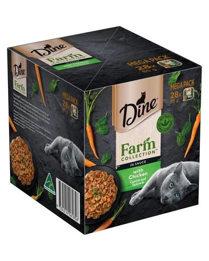 Dine Farm Collection Chicken with Carrot & Spinach