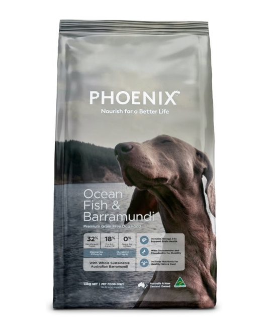 Phoenix Ocean Fish & Barramundi Premium Grain Free Adult Dog Food