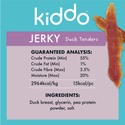 KIDDO Value Jerky Duck Tenders Dog Treats 450g