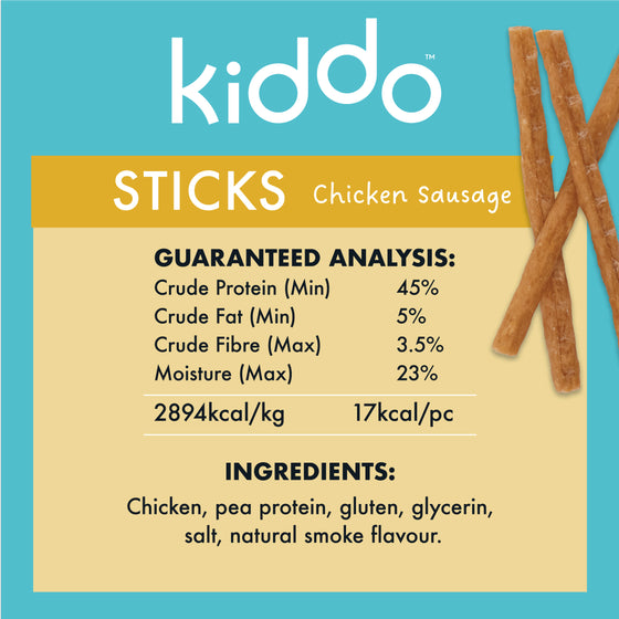 KIDDO Sticks Chicken Sausage 90g