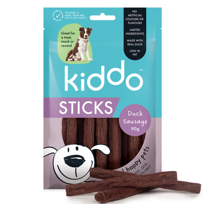 KIDDO Sticks Duck Sausage 90g
