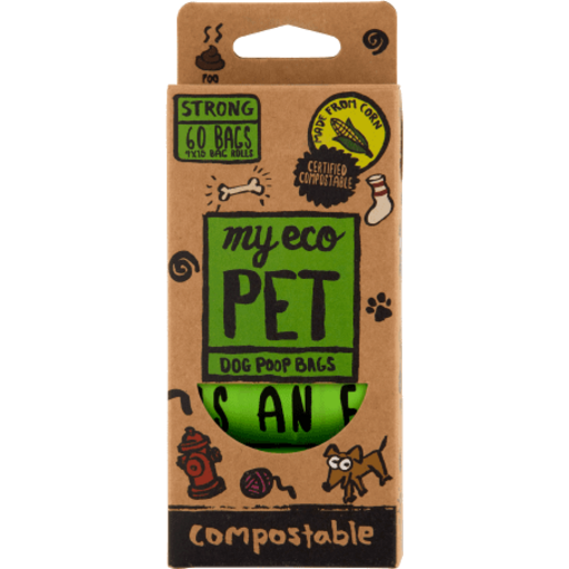 My Eco Pet Dog Poop Bags 4pk
