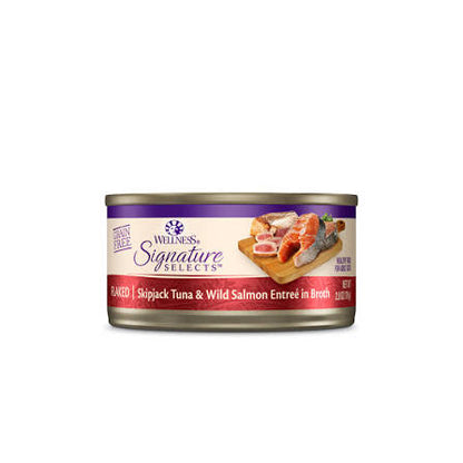 Wellness Core Signature Selects Skipjack Tuna & Wild Salmon Entree in Broth