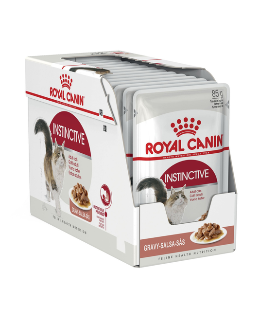 Royal Canin Instinctive Cat Wet Food Pouches Chunks in Gravy