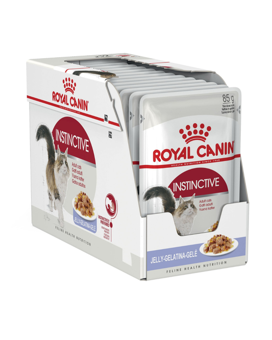 Royal Canin Instinctive Cat Wet Food Pouches Chunks in Jelly