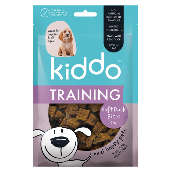 KIDDO Training Soft Duck Bites Dog Treats 90g