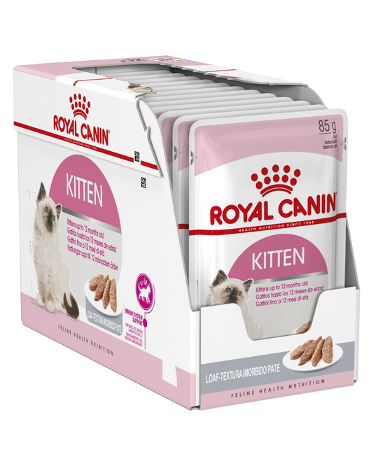 Royal Canin Kitten Instinctive Cat Wet Food Pouches in Loaf