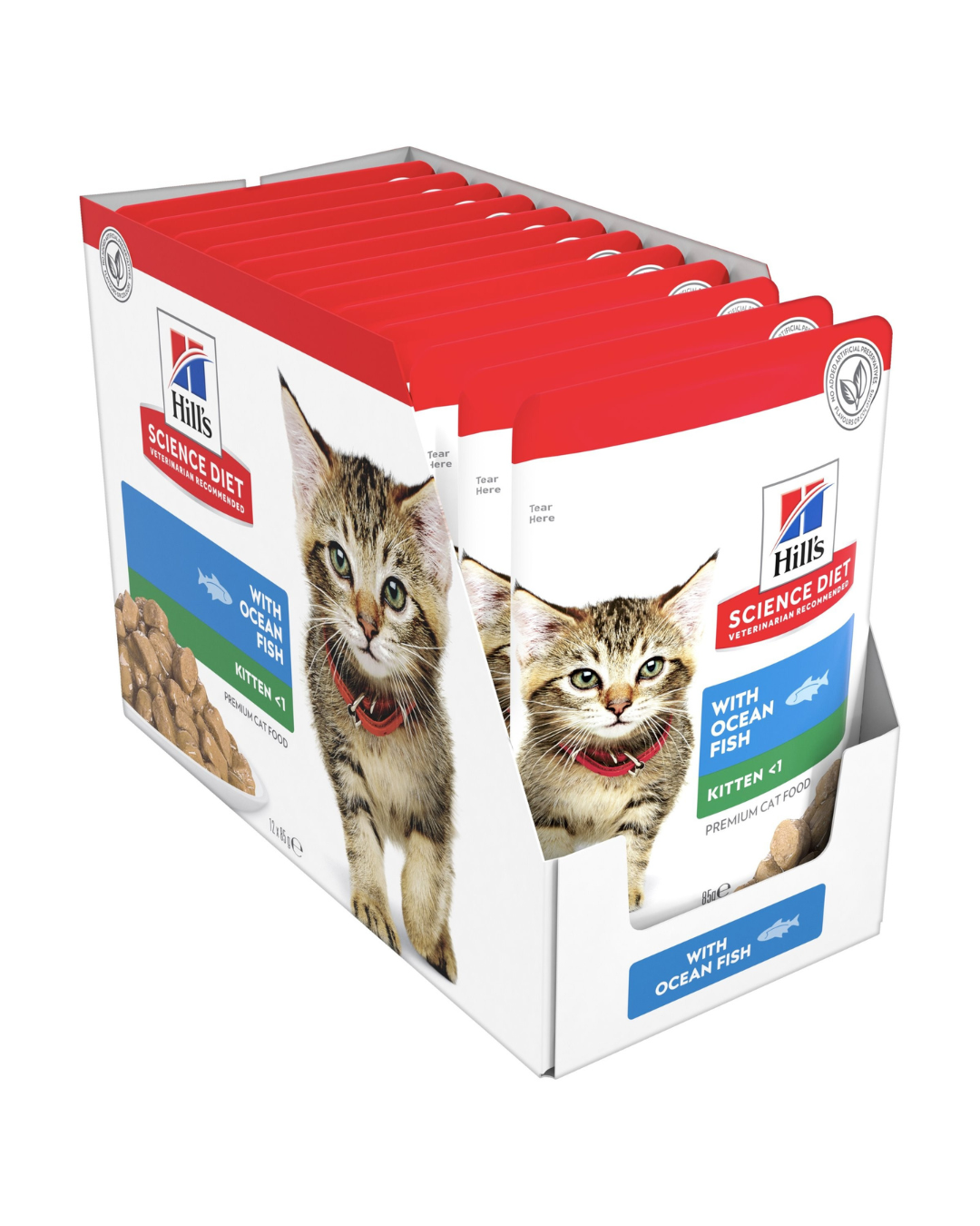 Hill's Science Diet Kitten Ocean Fish Wet Cat Food Pouches