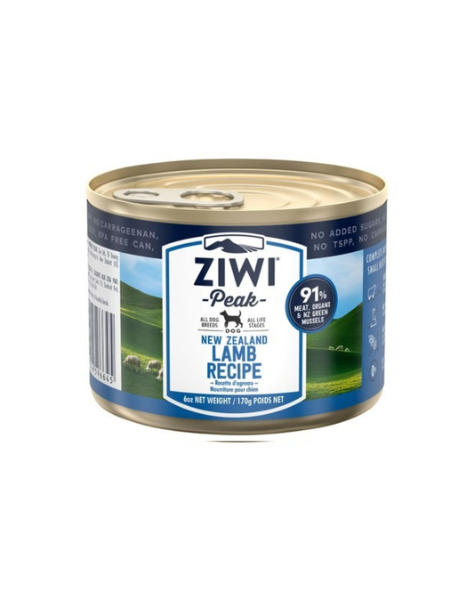 ZIWI Peak Lamb Dog Food Can 170g
