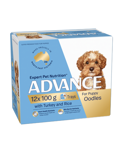 ADVANCE Wet Puppy Food Oodles with Turkey & Rice