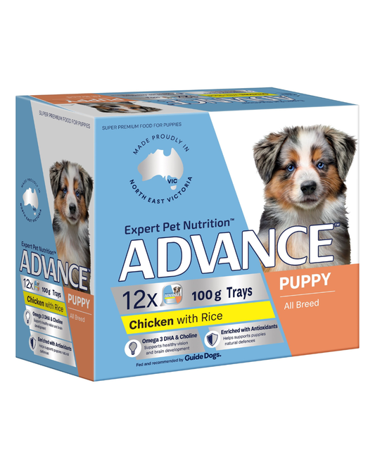 ADVANCE Wet Puppy Food Chicken with Rice