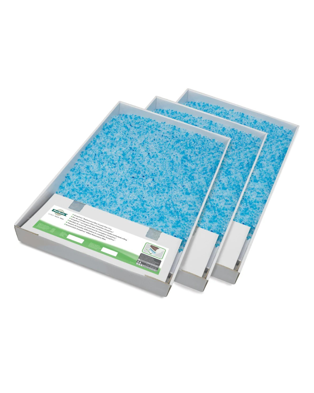 PetSafe ScoopFree Replacement Blue Crystal Litter Tray 3 Pack