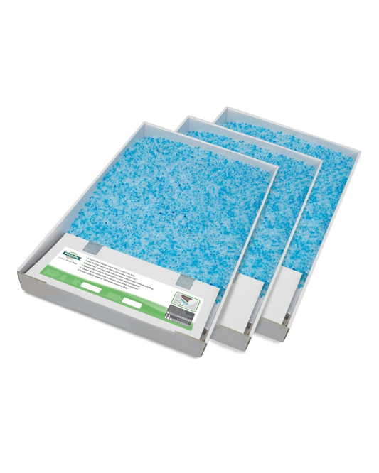 PetSafe ScoopFree Replacement Blue Crystal Litter Tray 3 Pack