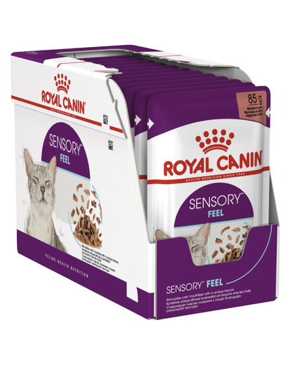 Royal Canin Sensory Feel Cat Wet Food Pouches in Gravy