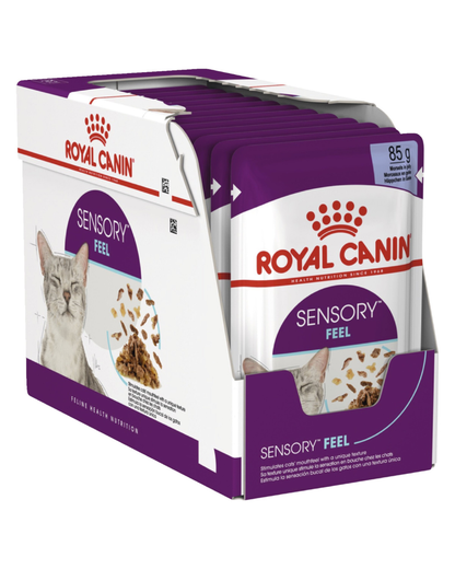 Royal Canin Sensory Feel Cat Wet Food Pouches in Jelly