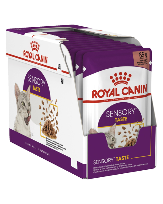 Royal Canin Sensory Taste Cat Wet Food Pouches in Gravy