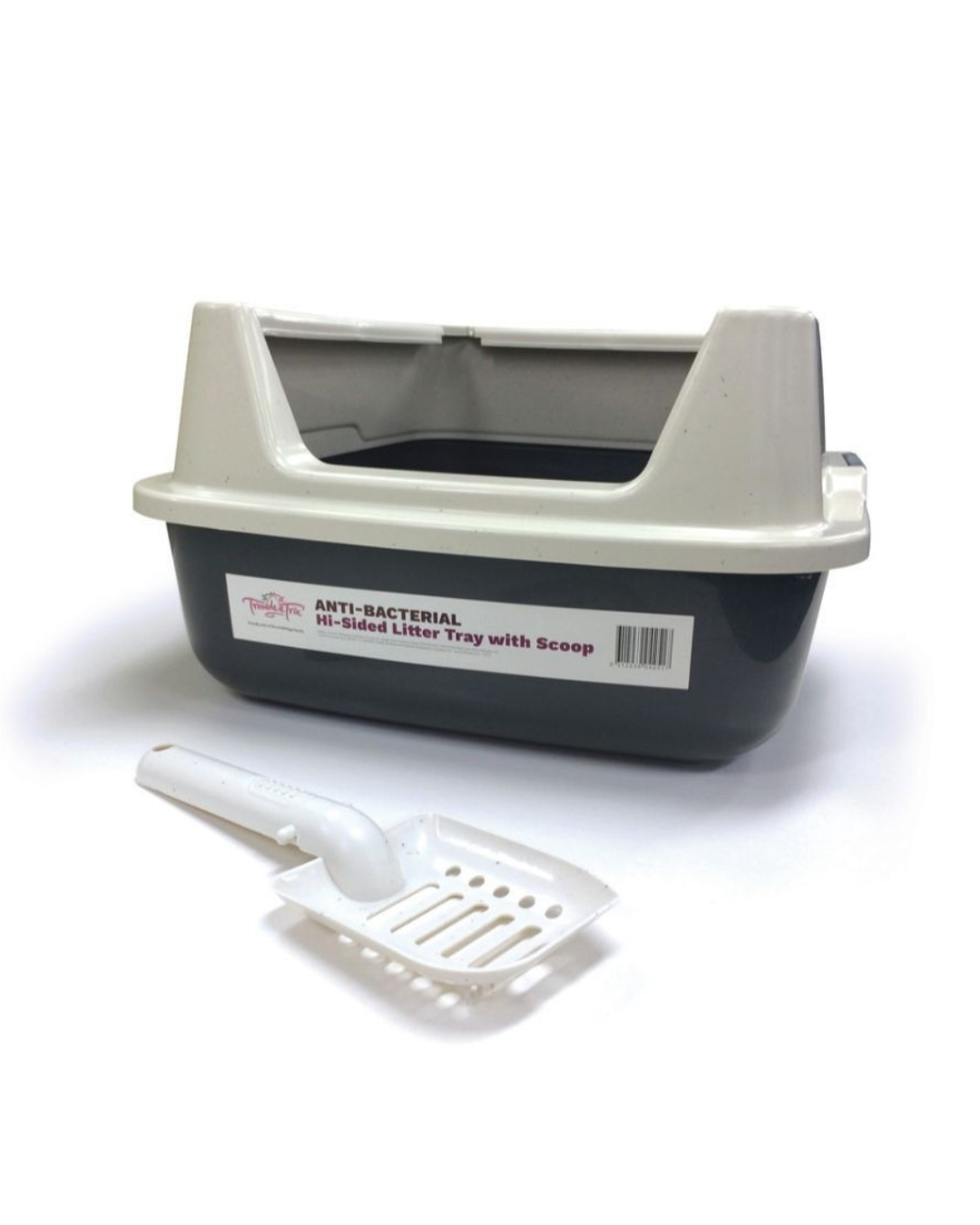 Trouble & Trix High Sided Litter Tray with Scoop