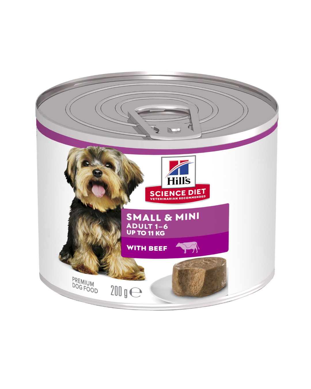 Hill's Science Diet Adult Small & Mini with Beef Canned Dog Food