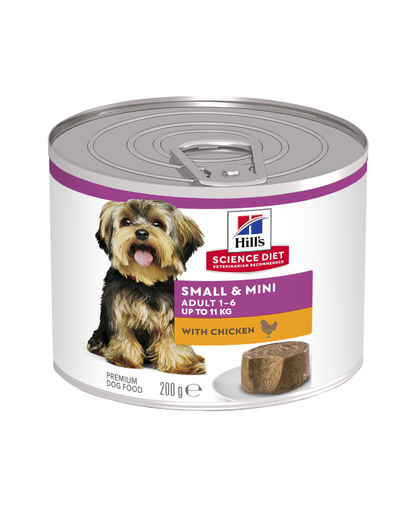 Hill's Science Diet Adult Small & Mini with Chicken Canned Dog Food