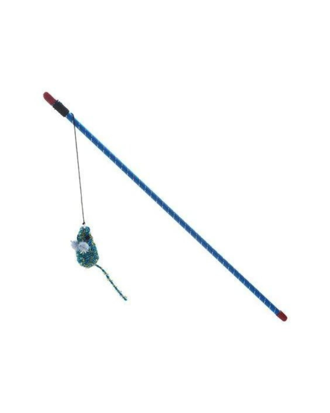 Cattitude Feline Teaser Wand with Mouse