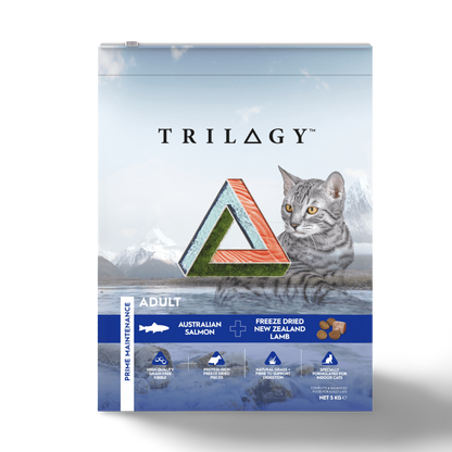 Trilogy Adult Australian Salmon + Freeze Dried New Zealand Lamb Dry Cat Food