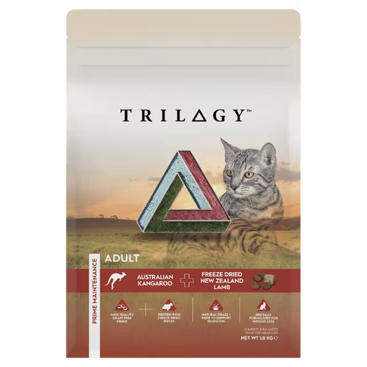 Trilogy Adult Australian Kangaroo + Freeze Dried New Zealand Lamb Dry Cat Food