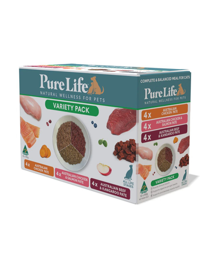 Pure Life Wet Cat Food Variety Pack