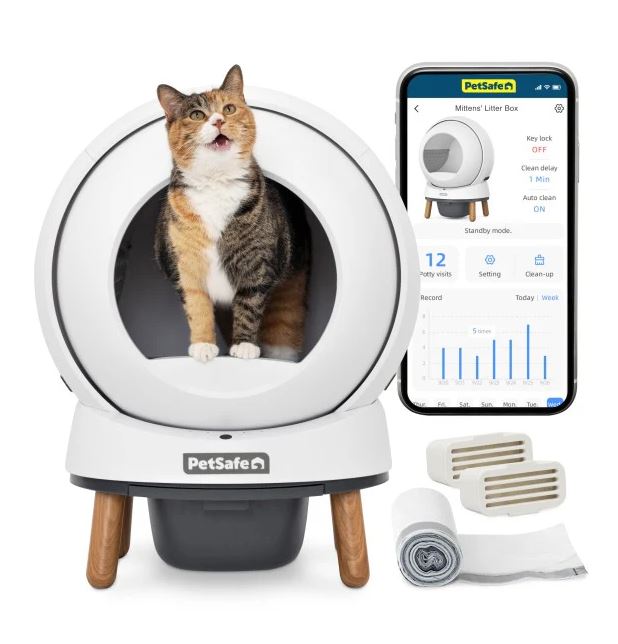 PetSafe ScoopFree SmartSpin Self-Cleaning Litter Box